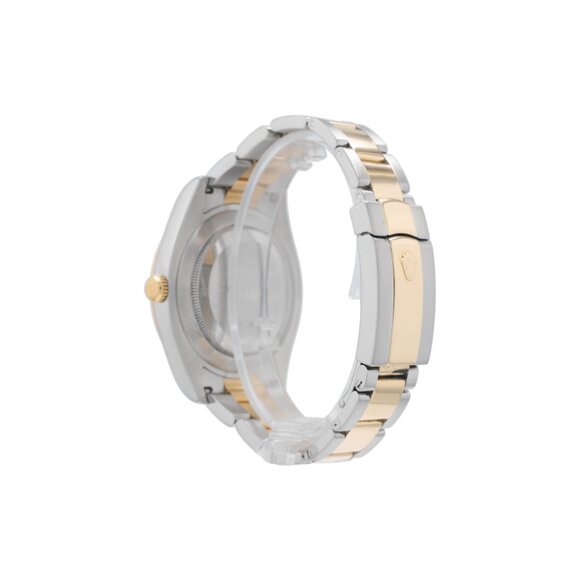 Rolex Datejust II 116333 41mm Black Diamonds Dial Fluted Bezel Oyster Band - Picture 5 of 10